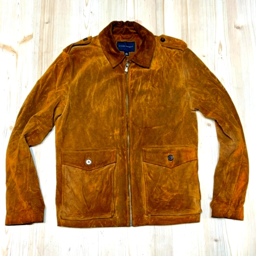 Banana Republic Dapper Suede Jacket